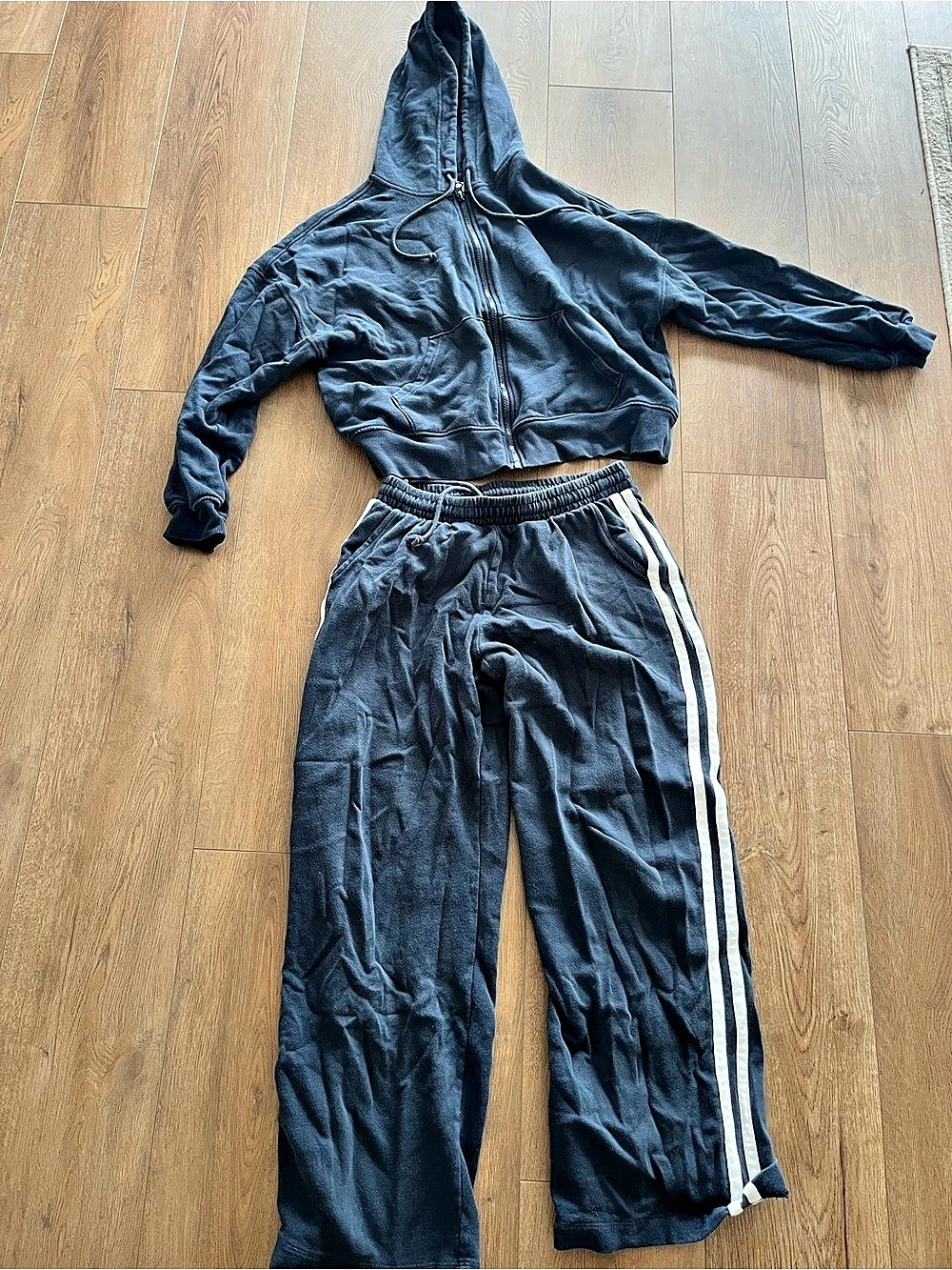 Old Navy SoComfy Full-Zip Hoodie and Sweatpants Set Navy